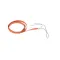 FRYMASTER - 8072348 - 240V/100W 72 HEATER RUBBER