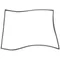 TRUE - 810716 - DOOR GASKET - 24-1/2" x 31-1/4"