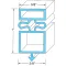 74-1350 - GASKET, DOOR - 27-5/8