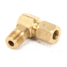 226822 - Town Food Service - 1/4 Od Comp. X 1/8 MaleBrass Comp. El.