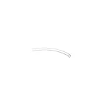 8131602 - Tube, Clear, Drain, 1/2", Sold By Foot