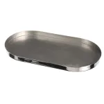 8135877 - Lid, Large, Oval, Stainless Steel, W/O Lock, Barista/Espresso
