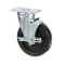 120-1100 - CASTER W/BR  PLATE  5"