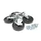 BLODGETT - 8356 - SET, 5 IN. CASTERS, TRAN S CART