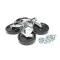 BLODGETT - 8356 - SET, 5 IN. CASTERS, TRAN S CART
