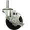840-5445 - CASTER,STEM(3"OD,SWVL,W/ BRAKE)