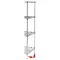 126-1382 - POST,SHELF, 86", S/S, METRO