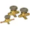 881102 - 1/4" Flare Straightway Shut Off Valve