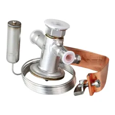 881128 - TUA TXV R404A/R507 Stainless Steel Thermal Expansion Valve