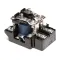 VOLLRATH - B405019 - SILVER PUSH-ON KNOB W/ SET SCREW