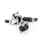 AMERICAN RANGE - A35104 - 4 STEM MT CASTER SET OF 4