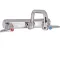 T&S BRASS - B-1125 - FAUCET,8"WALL, 6"SPT,LEADFREE