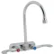 T&S BRASS - B-1146-04 - FAUCET,4"WALL, 10"GSNK,LEADFREE