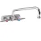 T&S BRASS - B-1117 - FAUCET,4"WALL, 10"SPT,LEADFREE