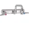 T&S BRASS - B-1125 - FAUCET,8"WALL, 6"SPT,LEADFREE