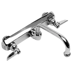 T&S BRASS - B-1128 - FAUCET 8" CTR WALL 12" NOZ
