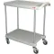 126-7021 - CART,UTILITY, 2 SHELF,GRAY