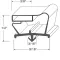 BEV712012C07 - 18 3/4 in x 33 1/4 in Door Gasket