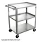 CHLUS18273 - 31 in x 19 in 3-Tier Stainless Steel Utility Cart