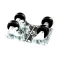 TRAULSEN - CK9 - CASTER KIT - FOUR 4.125 IN CAS