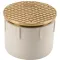 117-1282 - BODY,CLEAN-OUT, ADJ,PVC, 4"