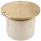 117-1281 - BODY,CLEAN-OUT, ADJ,PVC,3"