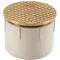 117-1282 - BODY,CLEAN-OUT, ADJ,PVC, 4"