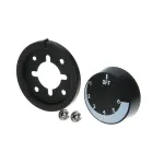 FW-1200WD Adcraft - High-Quality Black T'Stat Knob