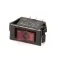 H&K INTERNATIONAL - E-1-19-1 - ROCKER SWITCH POWER,  125V, RED