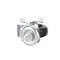 148-1060 - CASTER,STEM, 4",1/2-13X1"W/BRK