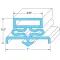 74-1415 - DOOR GASKET