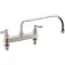 FISHER MFG - 57665 - FAUCET,8"DK12"SP, S/S