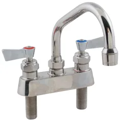 FISHER MFG - 53740 - FAUCET,4"DK, LEADFREE,SS.6"SP