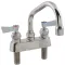 FISHER MFG - 53740 - FAUCET,4"DK, LEADFREE,SS.6"SP