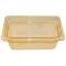 76-407 - 1/4 Size Food Pan - Amber High Heat