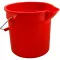 RUBBERMAID - FG261400RED - BUCKET 14 QT, 12"OD, RED