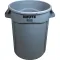 13-6152 - TRASH CAN-32GAL RND GRAY