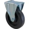 262-1211 - CASTER,PLATE5"OD,RIGID,B LACK