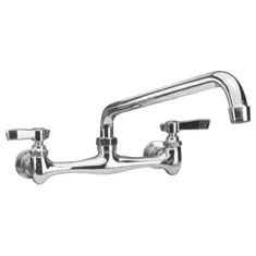 FISHER MFG - 60674 - FAUCET,8"WALL, LEADFREE,SS,14"S