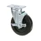 120-1100 - CASTER W/BR  PLATE  5"
