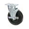120-1100 - CASTER W/BR  PLATE  5"
