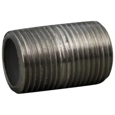 HENNY PENNY - FP02-001 - CLOSE NIPPLE - 3/8" MPT,S/S