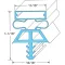 74-1442 - DOOR GASKET - LH, 38" X 78"