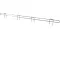 126-1610 - LEDGE,SHELF, 1"H X 36"L, CP