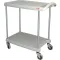 126-7021 - CART,UTILITY, 2 SHELF,GRAY