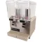 105-1001 - DISPENSER,DRINK, DOUBLE BOWL