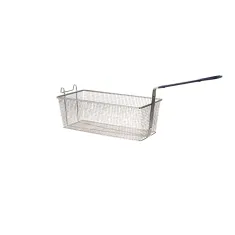 63-102 - TWIN BASKET - BLUE 17-1/8L 8-1/4W 6D