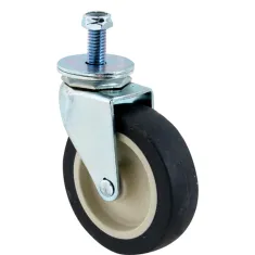 262-1008 - CASTER,SWIVEL, 3/8-16THD,GRAY
