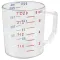CAMBRO - 25MCCW135 - CUP,MEASURING(1 CUP,DRY,CLEAR)