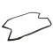 INTER METRO - RPC06-316 - DOOR GASKET 22-1/4" X 54- 1/4"